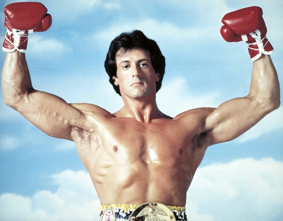 Stallone como Rocky Balboa — Foto: Divulgação