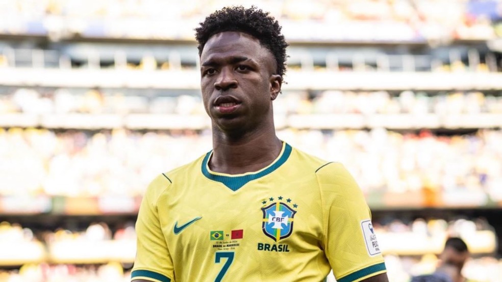 O craque da seleção brasileira Vini Jr. — Foto: Reprodução/Instagram
