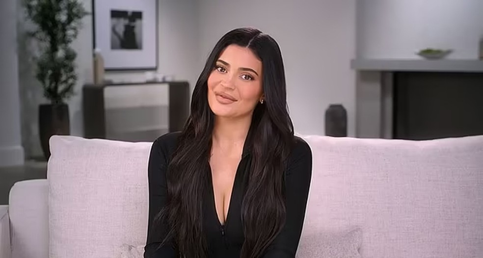 Kylie Jenner no reality show The Kardashians — Foto: reprodução