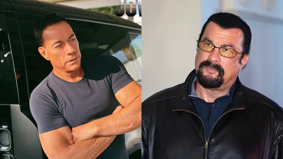 Van Damme explica treta com Steven Seagal e se diz mais corajoso que  Stallone e Schwarzenegger | Celebridades | Monet