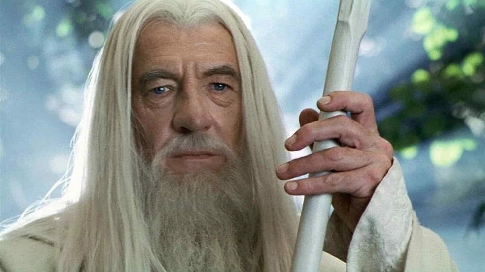 O ator Ian McKellen como Gandalf — Foto: Divulgação