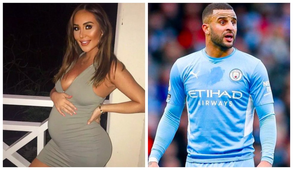 Lauryn Goodman e Kyle Walker — Foto: Instagram