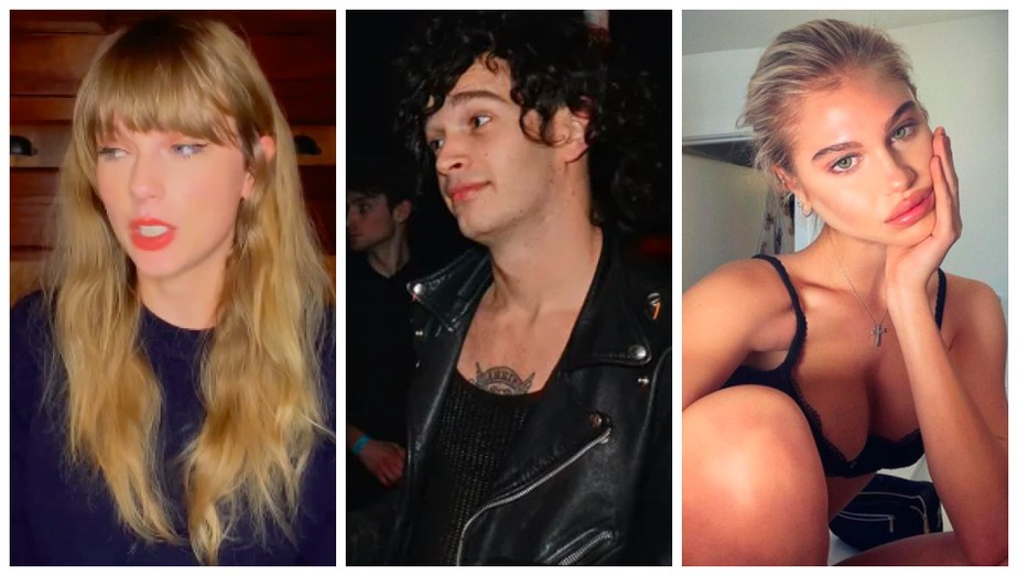 Taylor Swift, Matty Healy e Meredith Mickelson