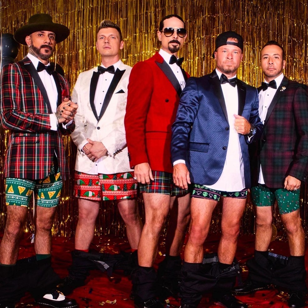 Os Backstreet Boys — Foto: Reprodução/Instagram