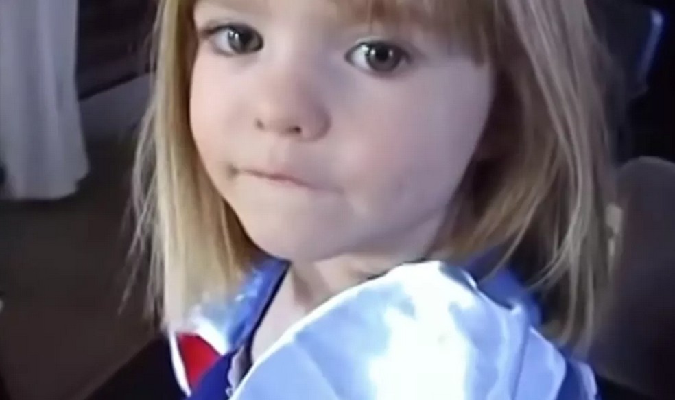A garotinha inglesa Madeleine McCann, desaparecida desde 2007  — Foto: Reprodução
