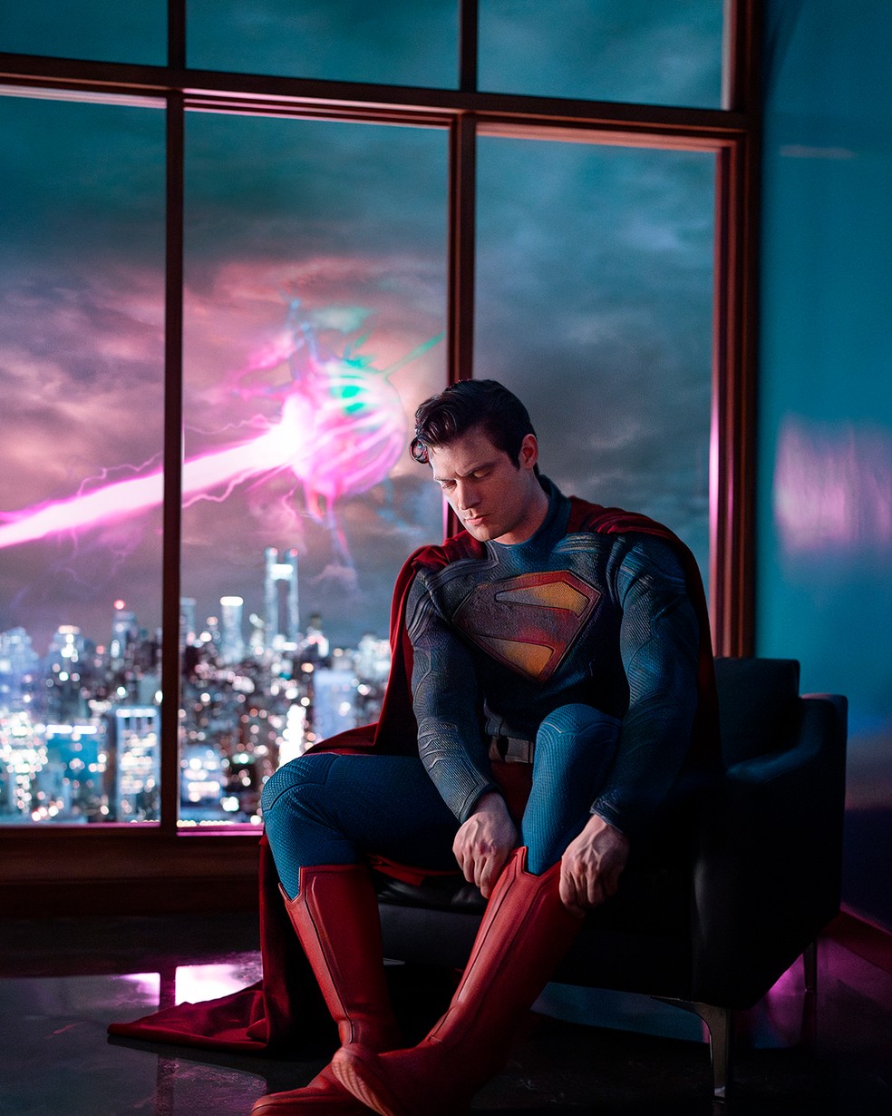 David Corenswet como Superman — Foto: divulgação