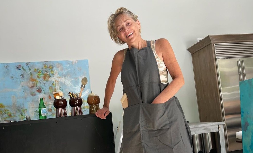 Sharon Stone — Foto: Reprodução/Instagram