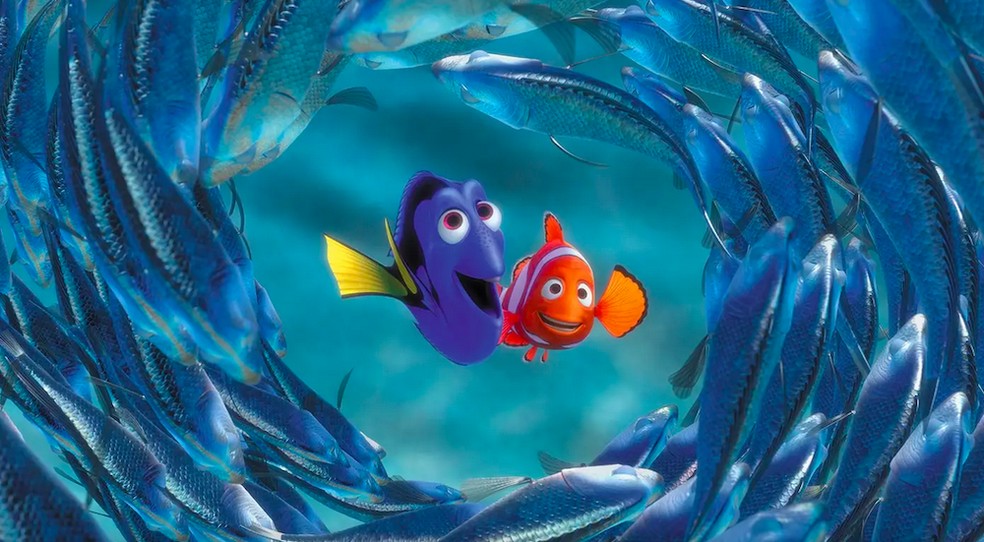 Cena de Procurando Nemo (2003) — Foto: Reprodução