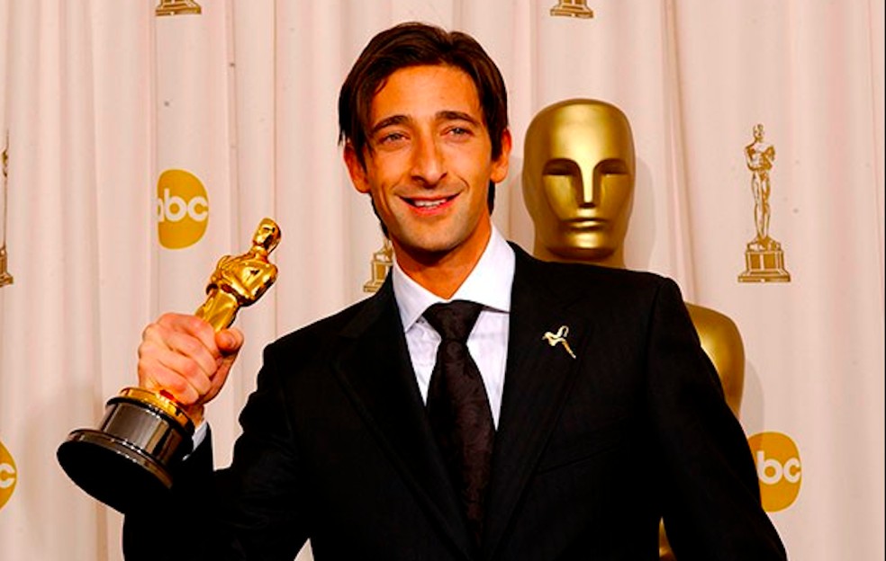 Adrien Brody bate recorde de 82 anos com o discurso mais longo da
