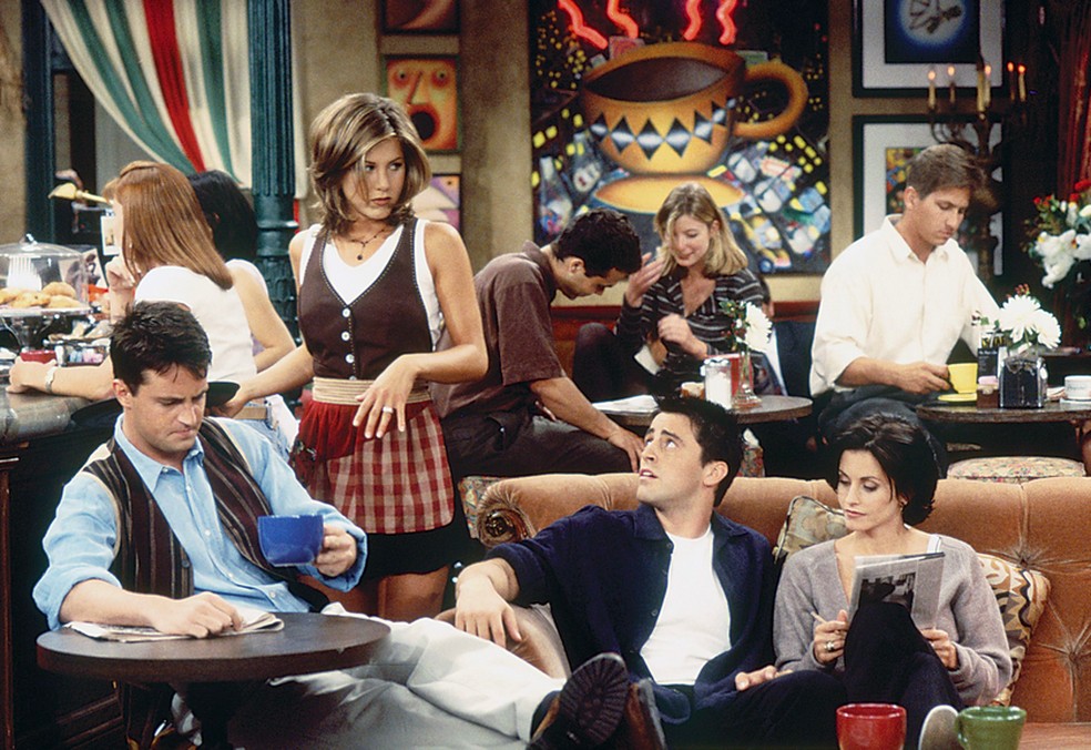 Cena de Friends — Foto: Reprodução