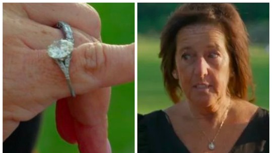 Inglesa fica em choque ao descobrir valor estratosférico de anel de diamantes que encontrou dentro de meia