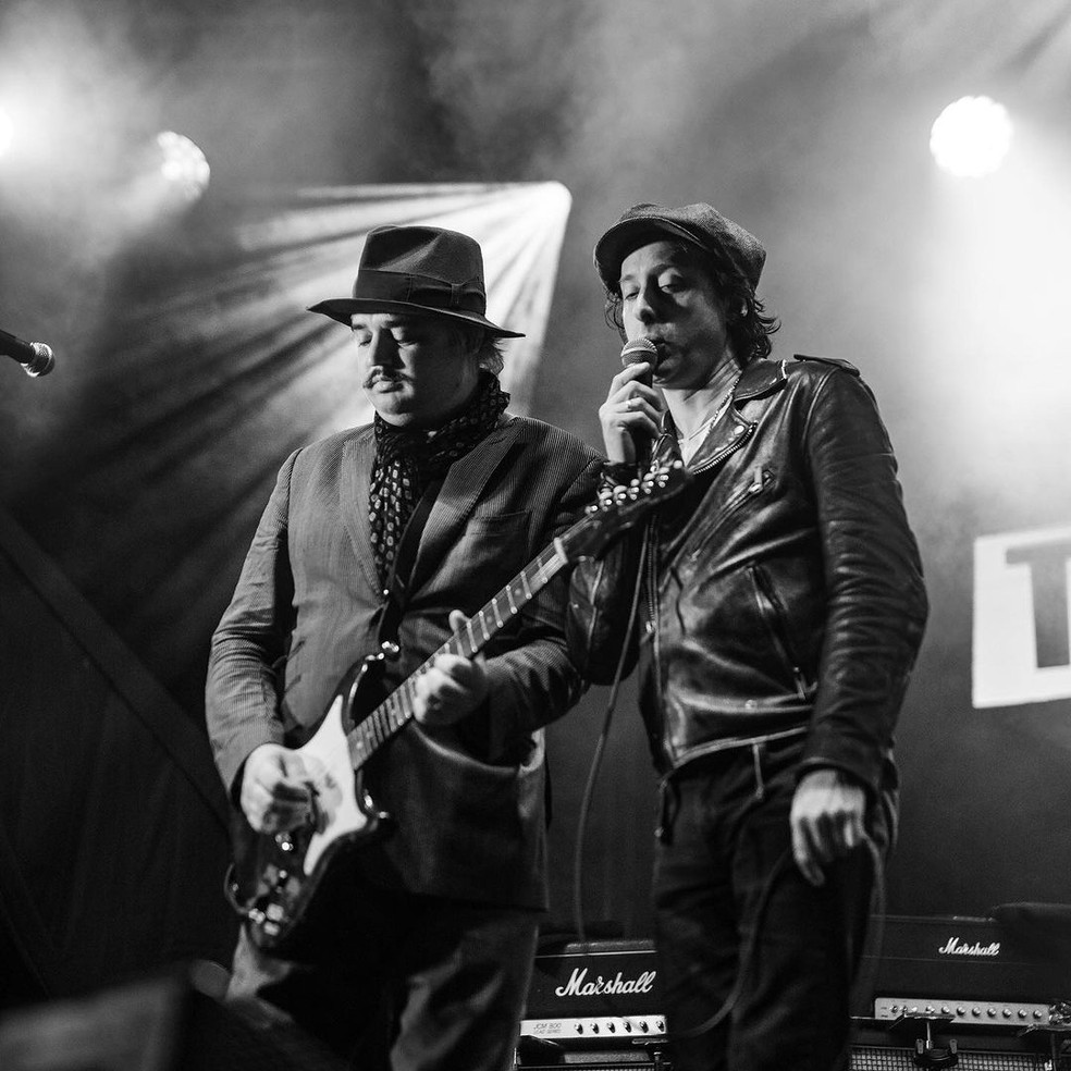 Show da banda The Libertines — Foto: Reprodução/Instagram