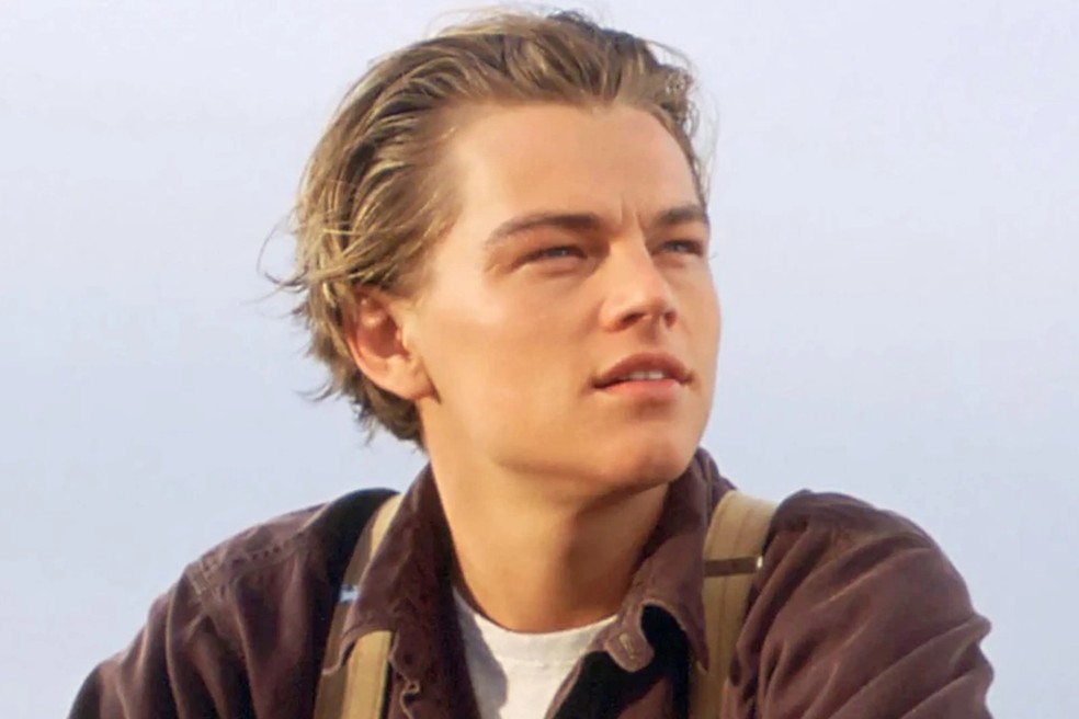 O ator Leonardo DiCaprio em Titanic (1997) — Foto: Divulgação
