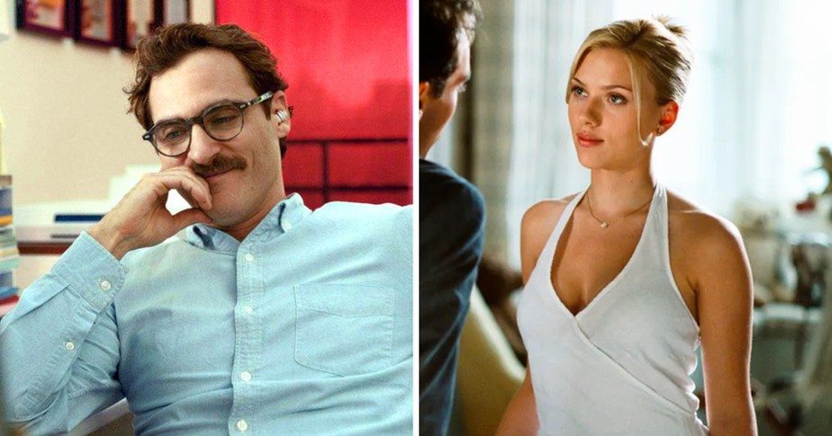 Scarlett Johansson dublou a namorada virtual do personagem de Joaquin Phoenix em 'Ela' (2013)