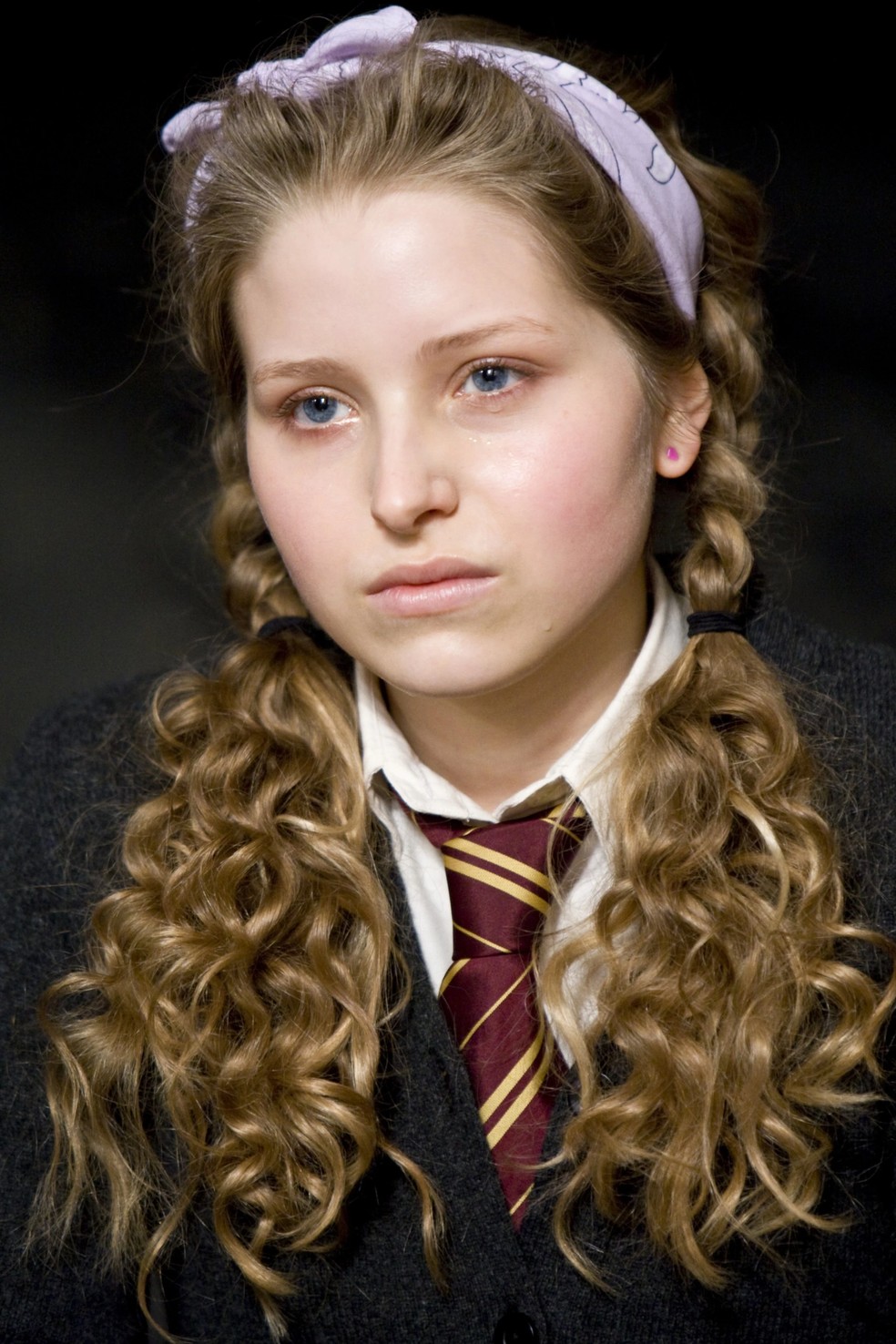 Jessie Cave como Lavender Brown em 'Harry Potter e o Enigma do Príncipe'. — Foto: Warner Bros. Studios