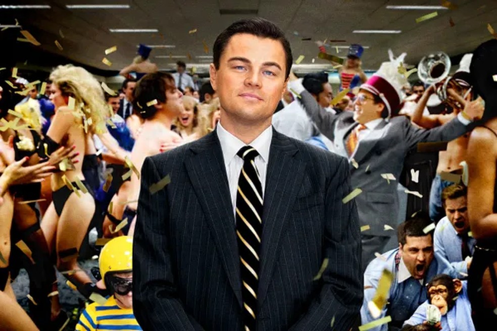 Leonardo DiCaprio em 'O Lobo de Wall Street'.  — Foto: Foto: Divulgação