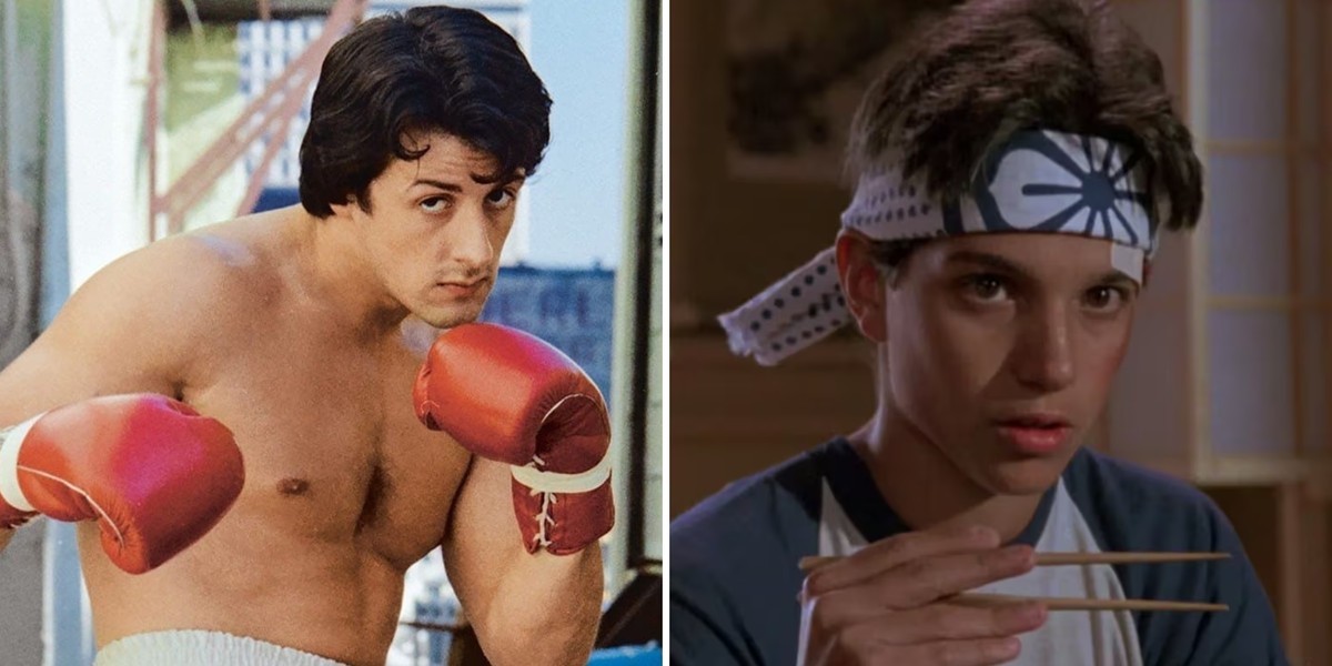 O crossover de 'Rocky' com 'Karatê Kid' que Stallone e Ralph Macchio se recusaram a fazer