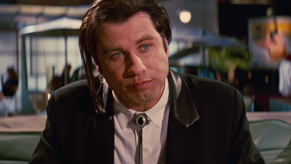 John Travolta em Pulp Fiction (1993) — Foto: Reprodução