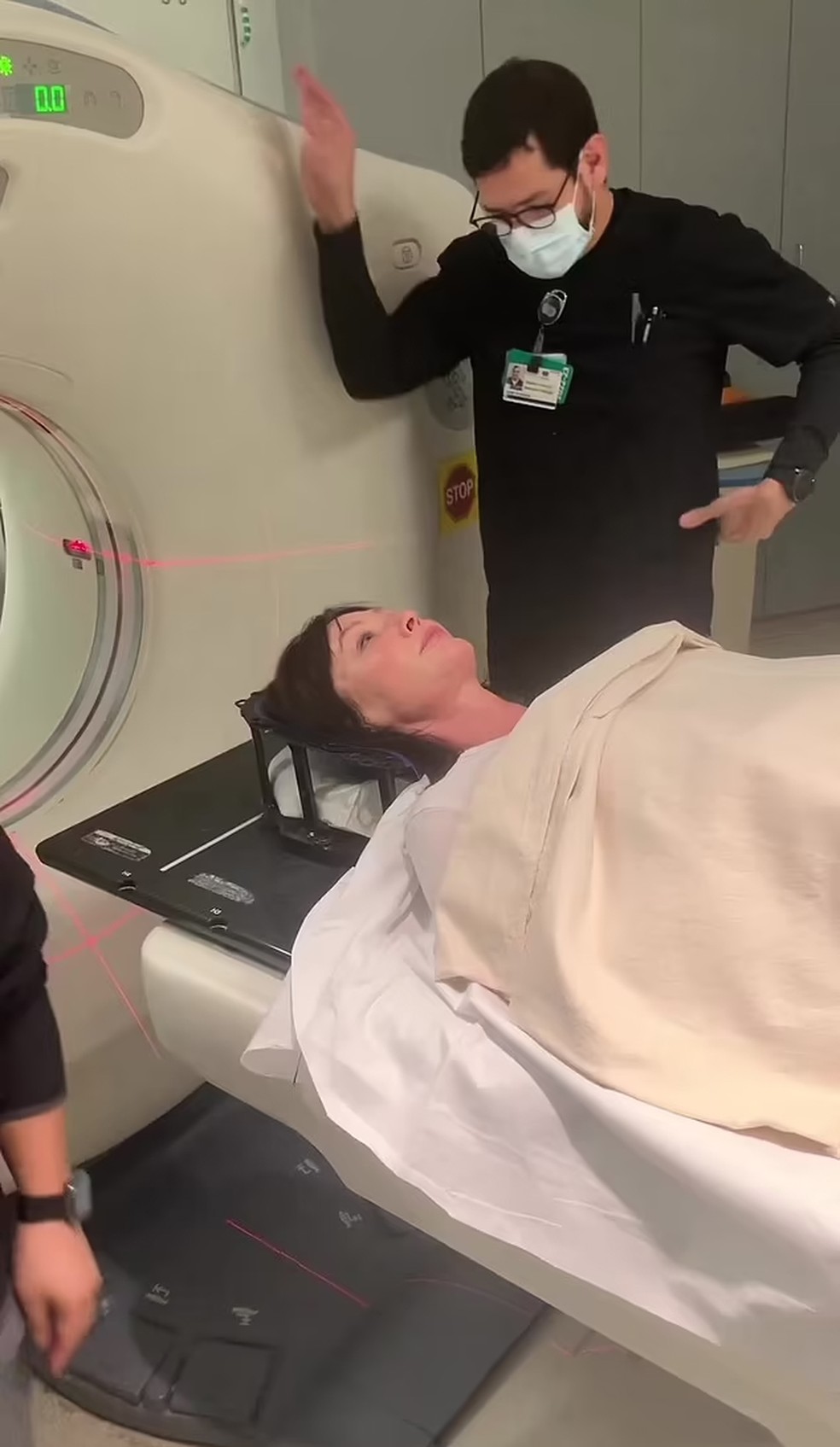 Shannen Doherty começou a fazer radioterapia em janeiro de 2023 para combater o câncer — Foto: Instagram