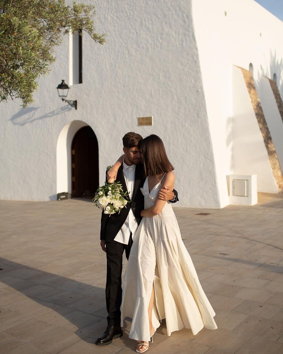 Vittoria Ceretti celebrou seu casamento em 2020 — Foto: Reprodução/Instagram