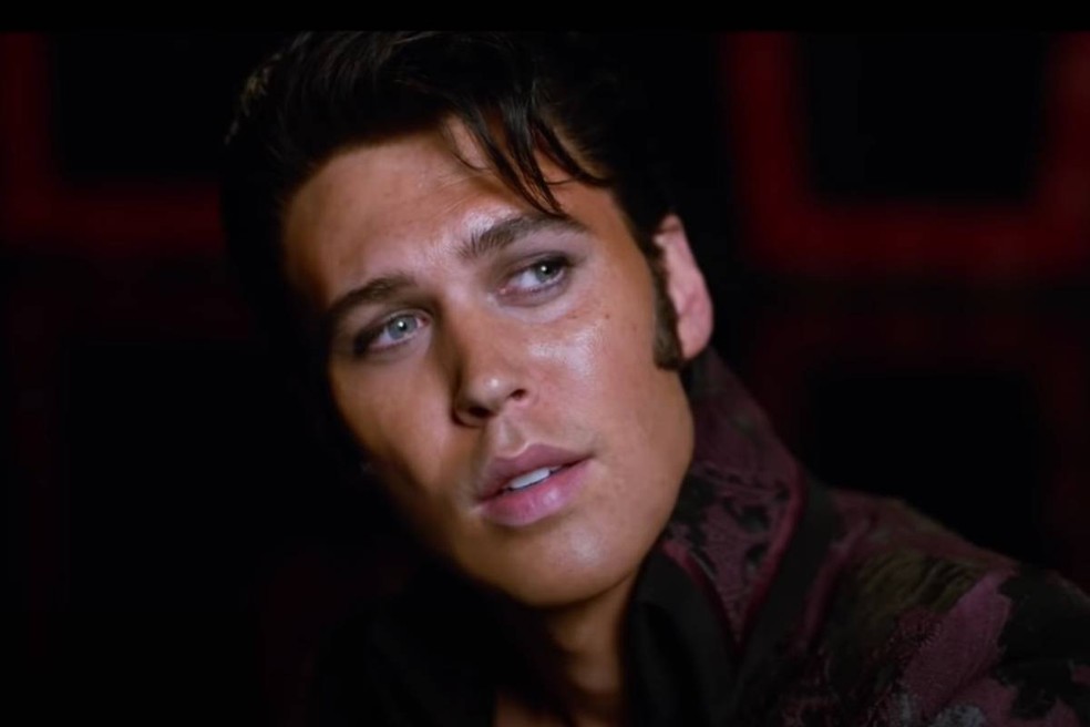 Austin Butler como Elvis Presley na cinebiografia 'Elvis' (2022) — Foto: divulgação