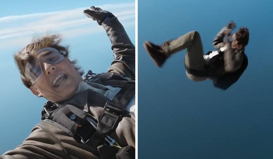 Tom Cruise pula de aeronave em pleno voo para agradecer a fãs por maior  sucesso da vida com 'Top Gun: Maverick', Filmes