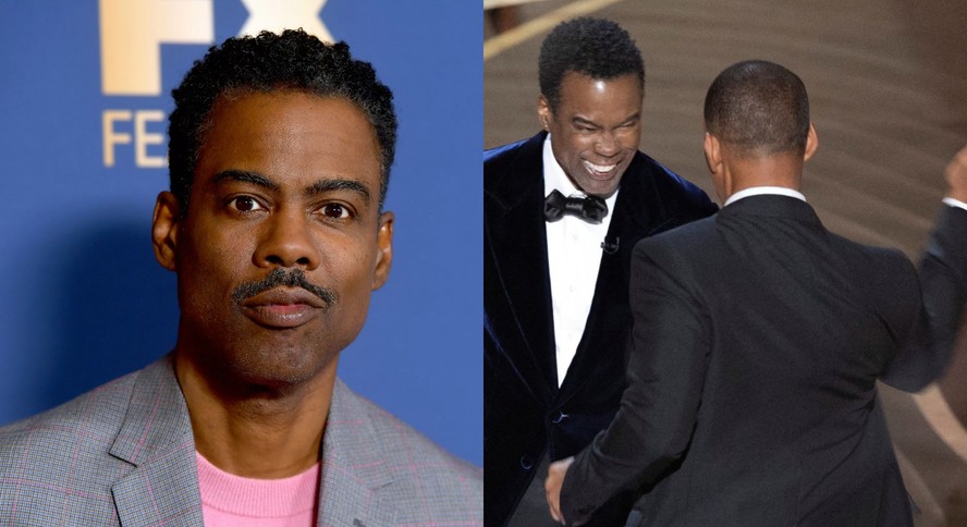 Imagem ilustrativa sobre Chris Rock revela condição para voltar ao Oscar após tapa de Will Smith