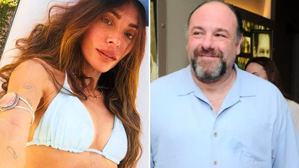Sarah Shahi em foto recente; James Gandolfini faleceu em 2013 — Foto: Reprodução/Instagram