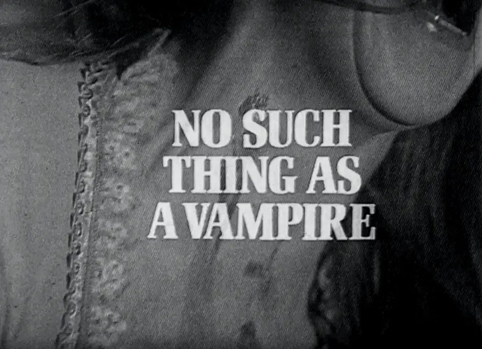 Cena de 'No Such Thing as a Vampire' — Foto: reprodução