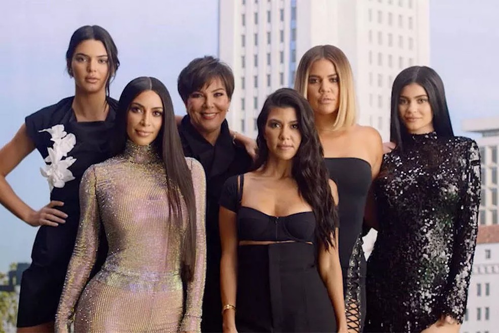 Kendall Jenner, Kim Kardashian, Kris Jenner, Kourtney Kardashian, Khloé Kardashian e Kylie Jenner — Foto: Divulgação