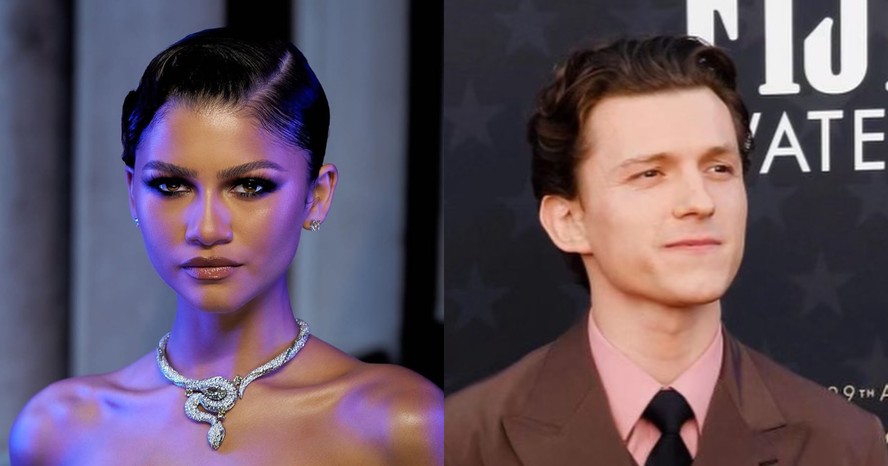 Zendya em Tom Holland