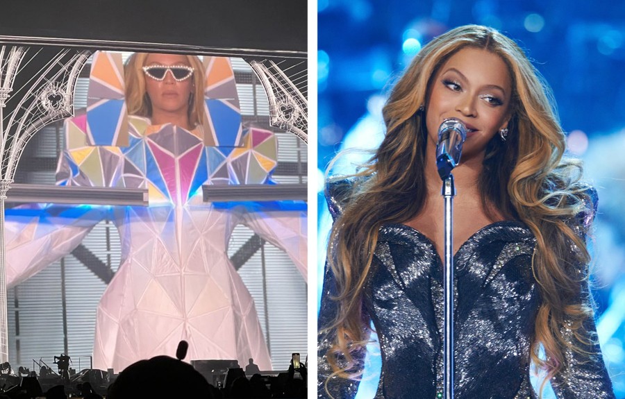 O segredo do look de Beyoncé que muda de cor e virou sensação na nova turnê