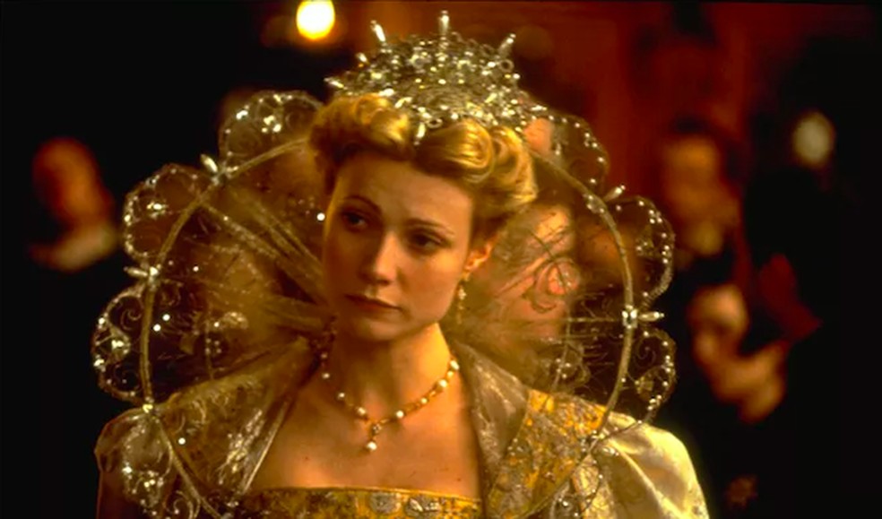 Gwyneth Paltrow em cena de Shakespeare Apaixonado (1998) — Foto: Reprodução