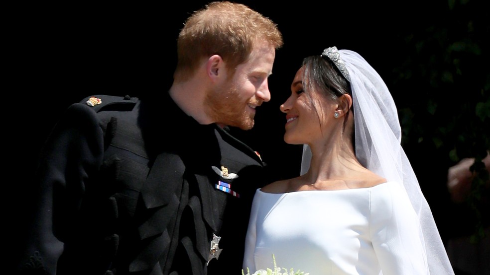 O casamento de Harry e Meghan Markle — Foto: Getty Images