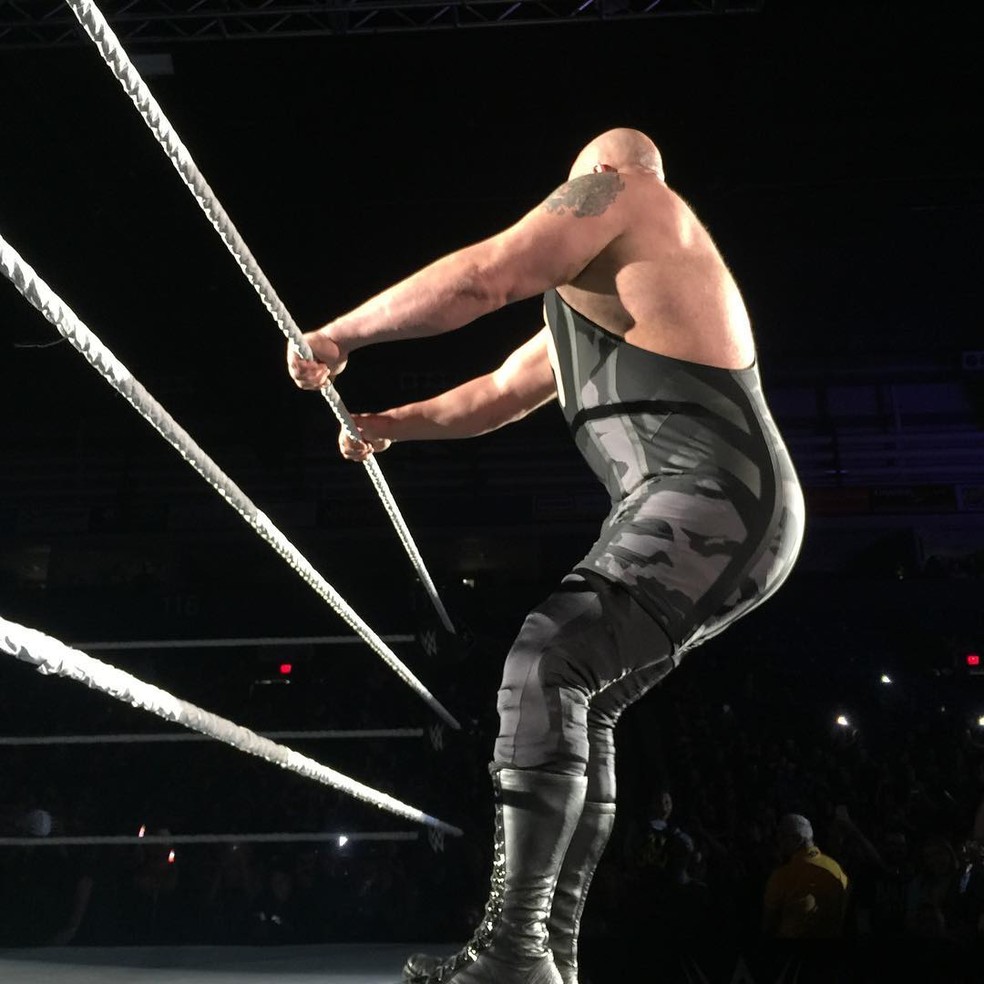 The Big Show no ringue — Foto: Reprodução/Instagram