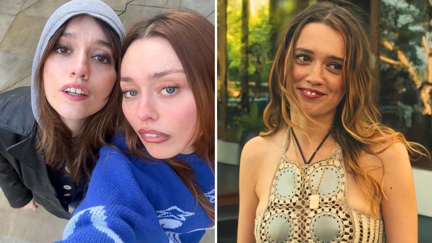 Irmã 'clone' revela que se afastou de Aimee Lou Wood, atriz de 'The