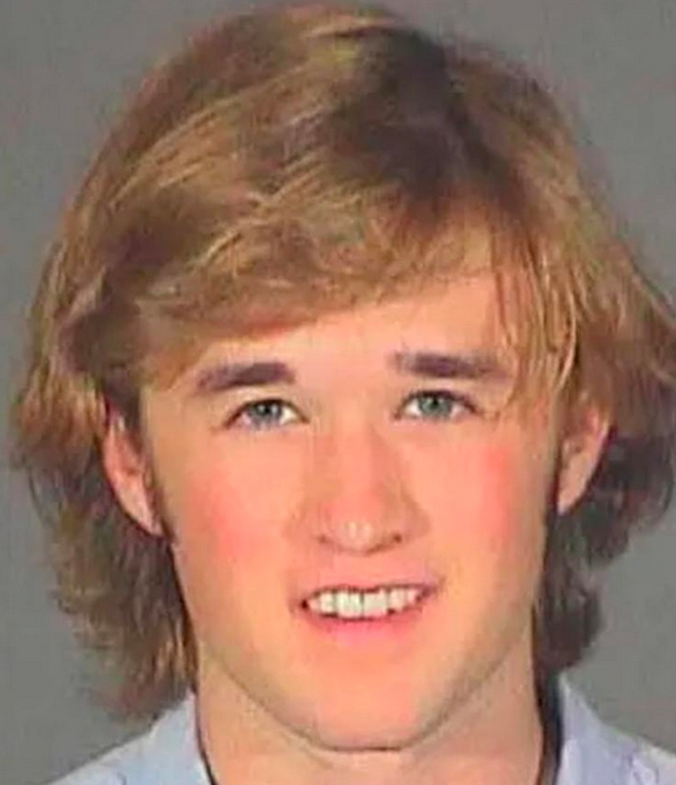 O ator Haley Joel Osment em foto divulgada pelas autoridades da Califórnia após incidente em julho de 2006 — Foto: Divulgação