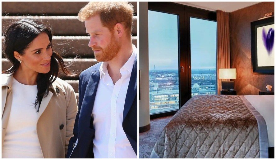 Harry e Meghan e o quarto de hotel em que o Príncipe vai receber a esposa na Alemanha