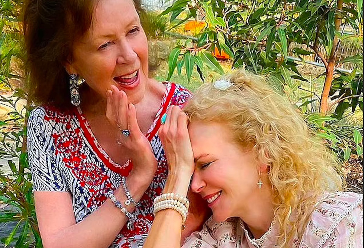 Nicole Kidman revela últimas palavras da sua mãe para ela antes de morrer e como isso a fez mudar forma de ver a vida