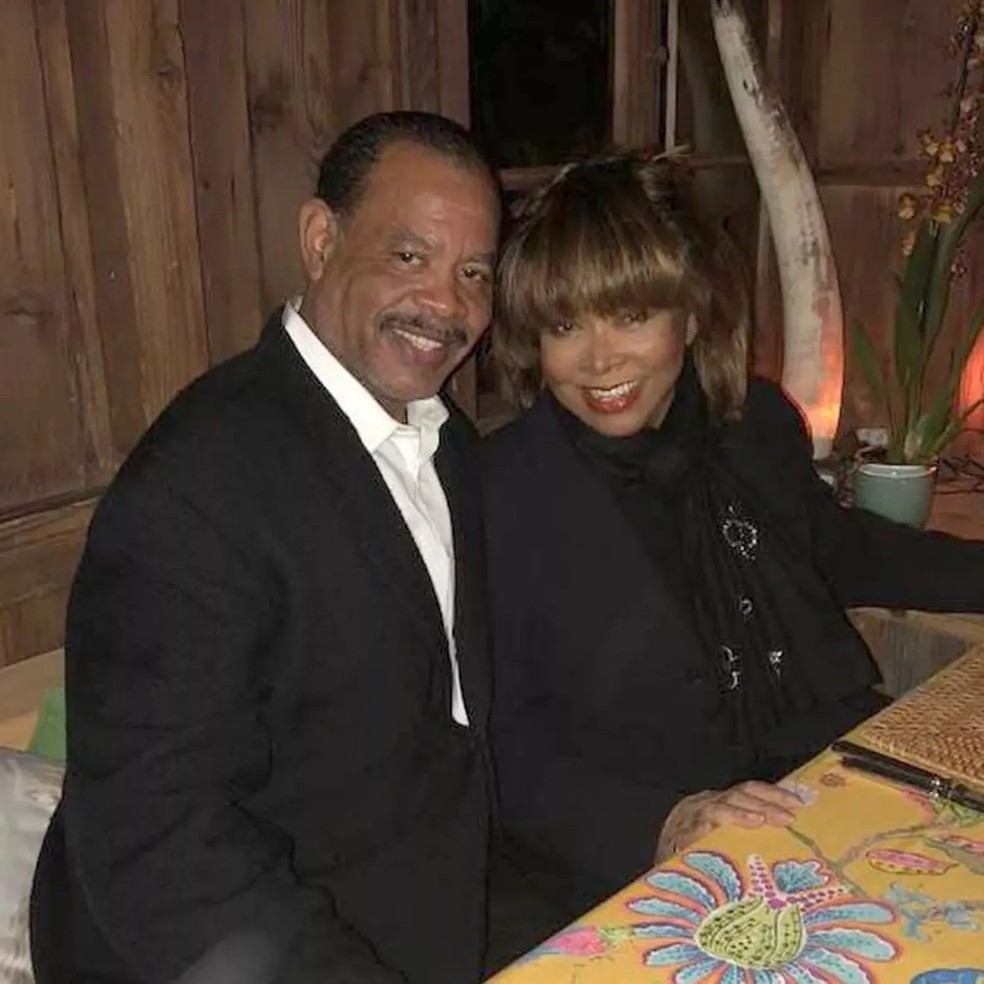 Tina Turner com seu filho, Craig Turner — Foto: Instagram
