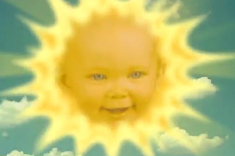 Jessica Smith, a Bebê Sol de Teletubbies — Foto: divulgação