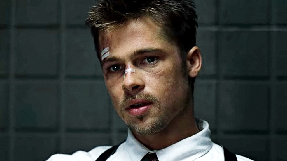 Brad Pitt em 'Se7en' — Foto: Divulgação