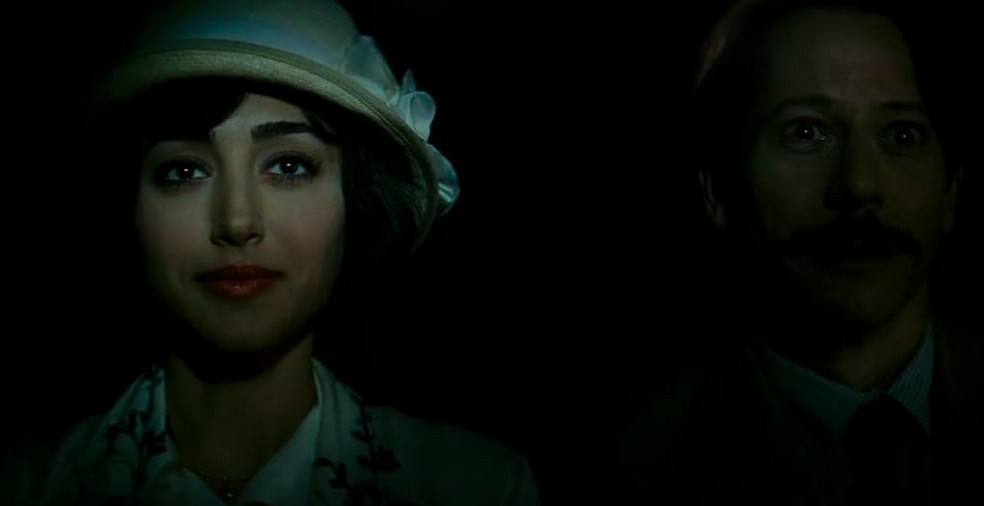 Mathieu Amalric e Golshifteh Farahani em Frango com Ameixas (2011) — Foto: Reprodução