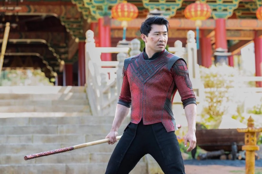 Simu Liu no filme Shang-Chi e a Lenda dos Dez Anéis (2021)
