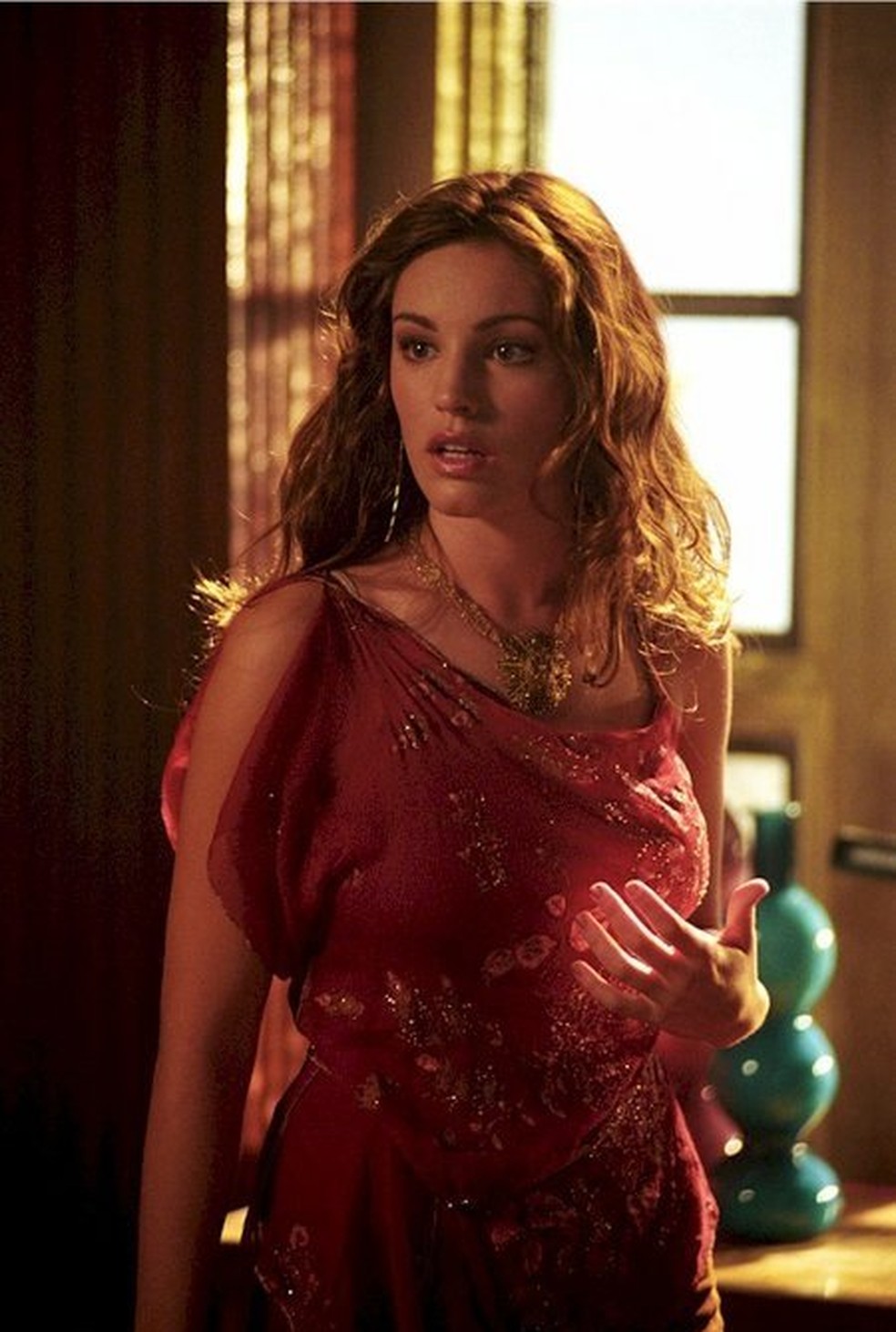 Kelly Brook em 'Smallville' — Foto: divulgação