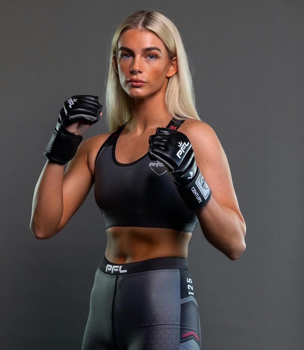 A lutadora inglesa Sammy-Jo Luxton — Foto: Reprodução/Instagram