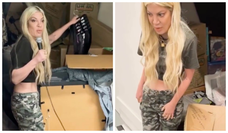 Tori Spelling, estrela de 'Barrados', admite ser acumuladora e que vendeu  im&oacute;vel para pagar 50 dep&oacute;sitos: 'Fali de novo' | Celebridades | Monet
