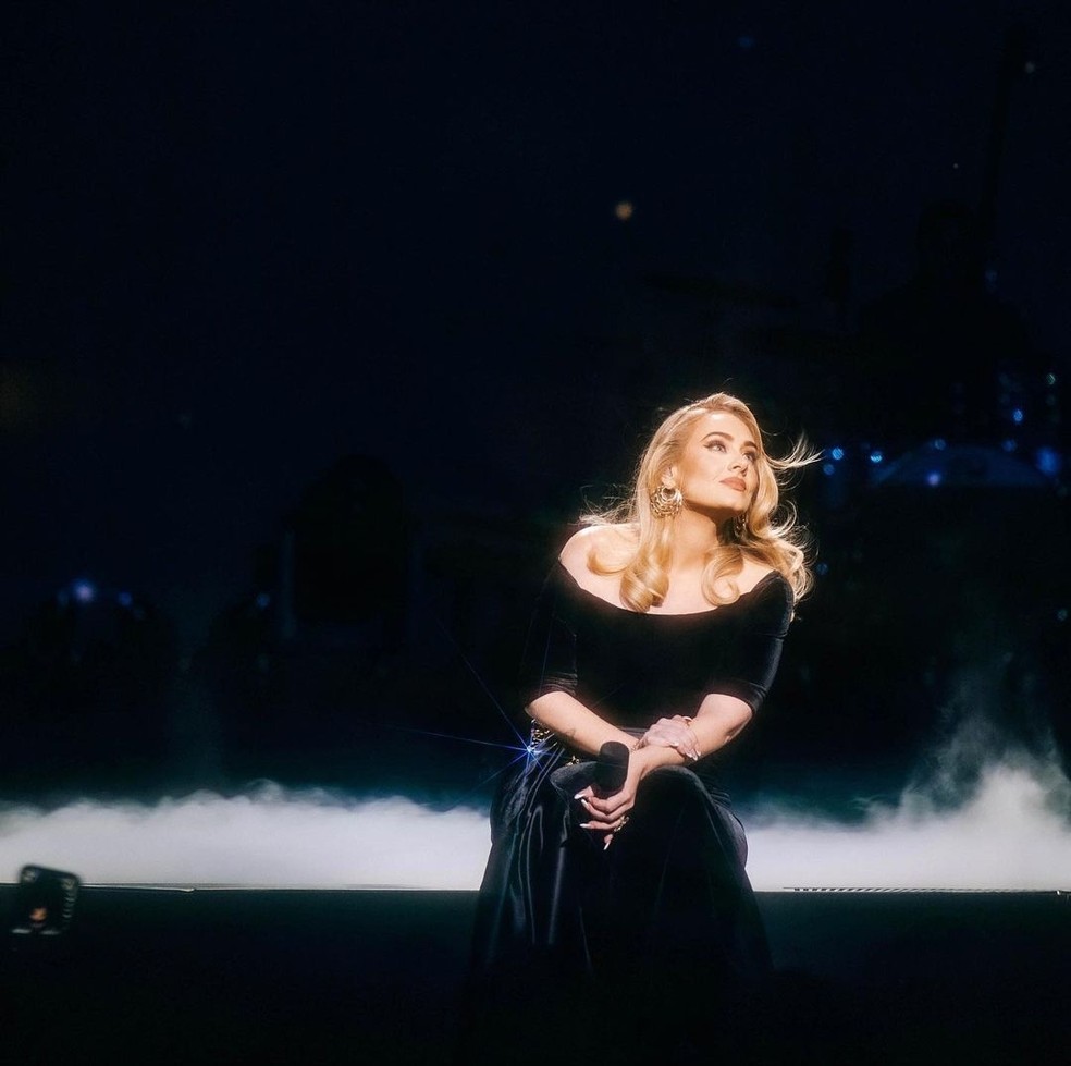  Adele em seu primeiro final de semana de shows — Foto: Reprodução/Instagram