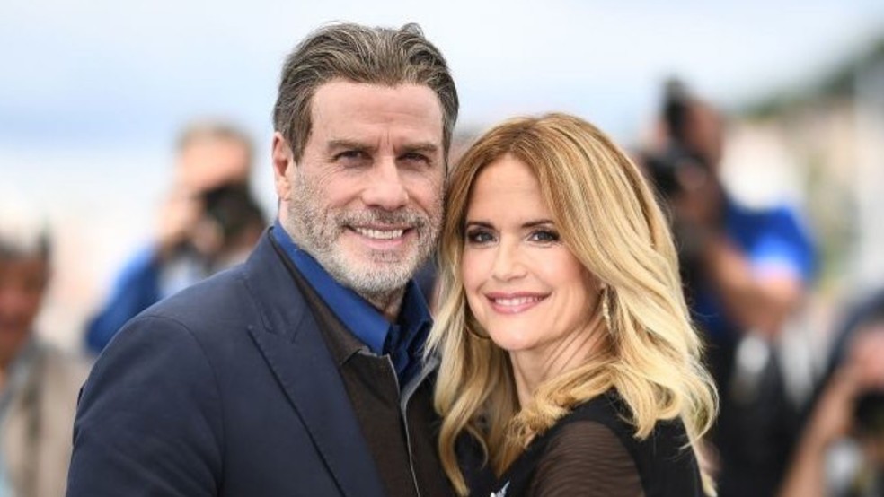 John Travolta e Kelly Preston (1962 - 2020) — Foto: Reprodução/Instagram