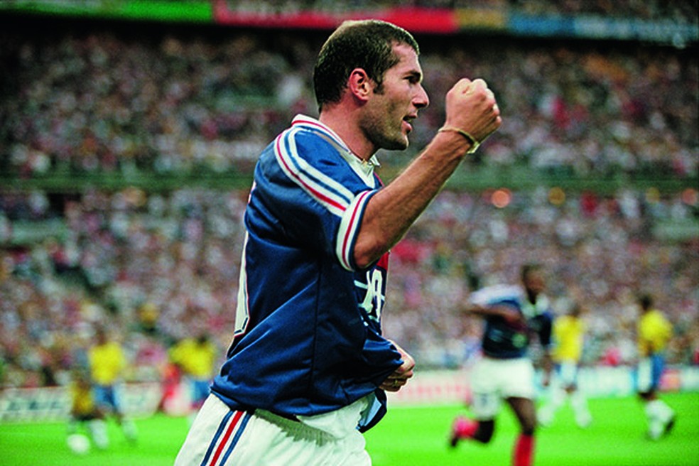 Zidane (França) — Foto: Getty Images
